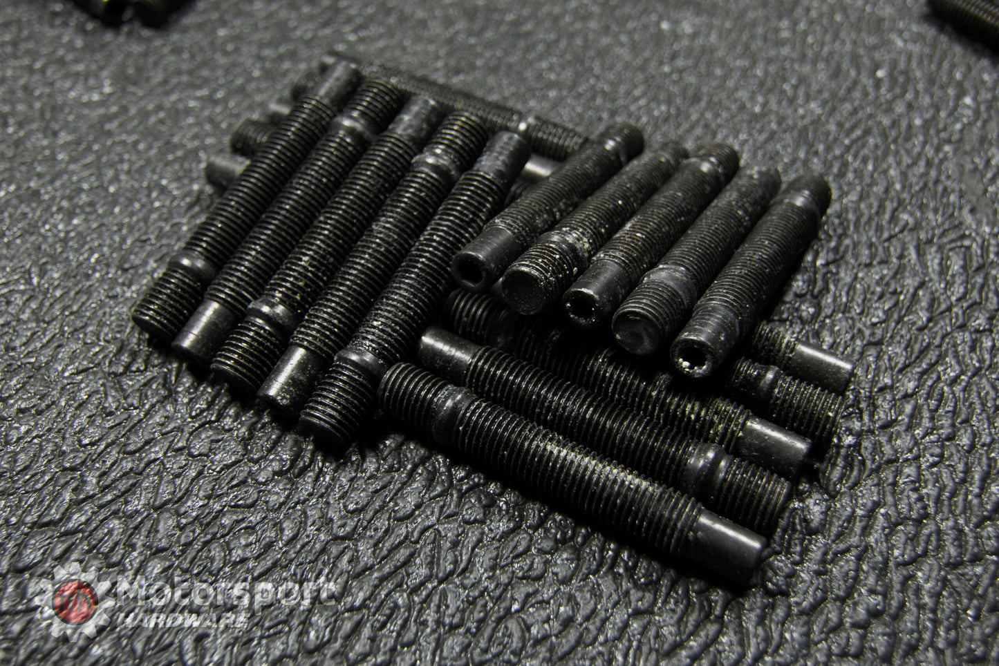 90mm Black Race Stud Kit 12×1.5