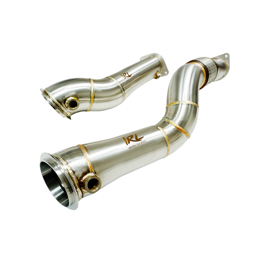 G8X S58 3" Catted 400 Cell Downpipes