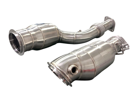 BMW M2 M3 M4 G80 G82 G83 G87 S58 Catted Downpipes W/ No CEL Guarantee & Flex Section