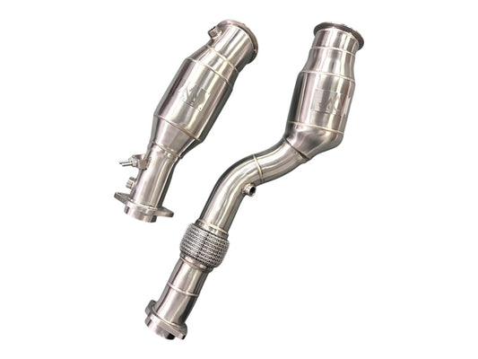 BMW M2 M3 M4 G80 G82 G83 G87 S58 Catted Downpipes W/ No CEL Guarantee & Flex Section